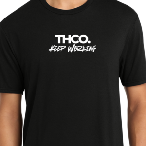 District Perfect Tri Tee - Blacktop, Large